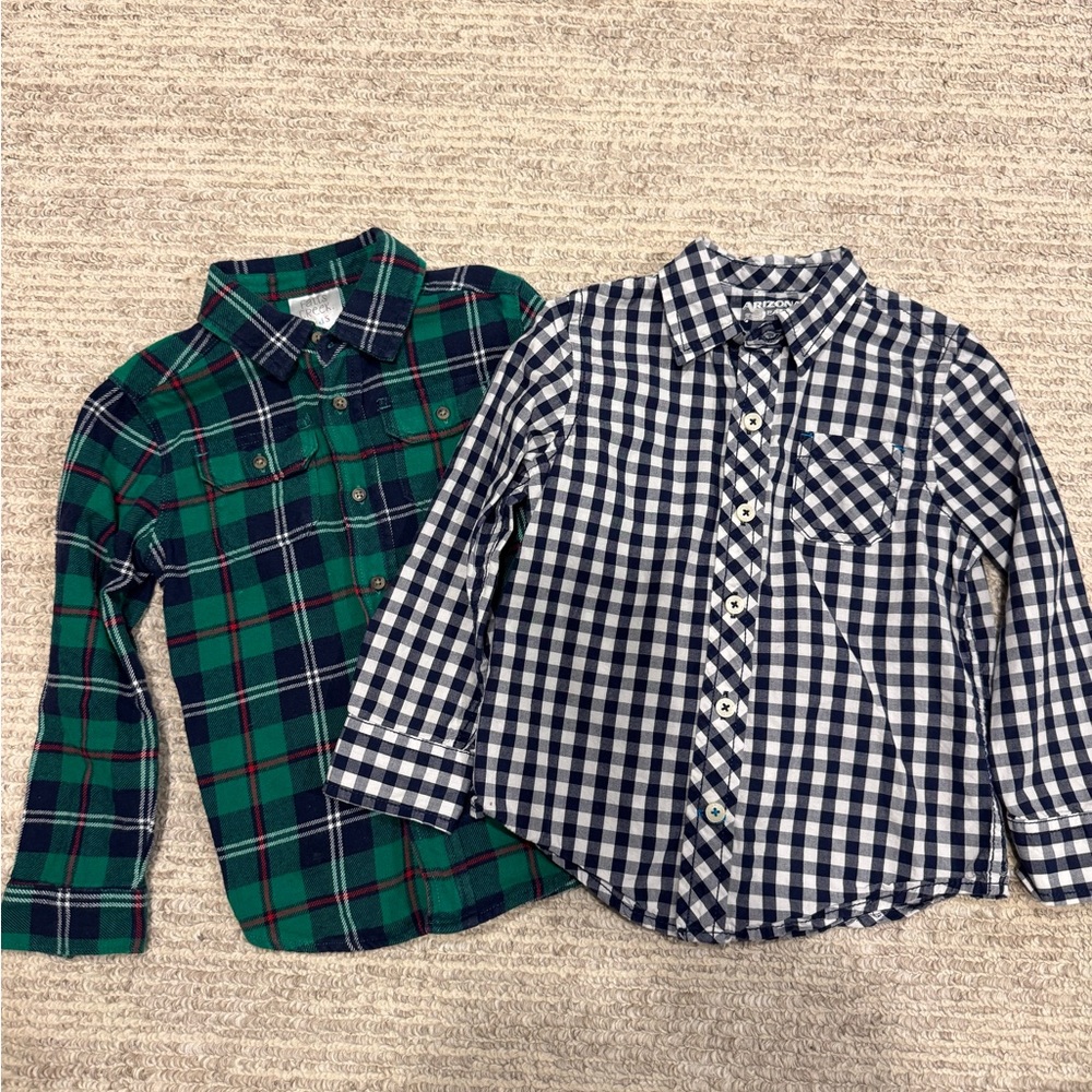 Boys 4T Button Up Shirt Bundle